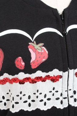 画像4: MILK / Berry Berry スウェット  ブラック Y-26-01-12-098-ML-TO-SZ-ZY