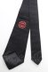 画像2: MA / ロゴ刺繍ネクタイ  黒 Y-26-01-12-013-PU-ZA-SZ-ZY (2)