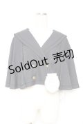 Kurumi Collaboration / TT*KRMセーラーケープ M 濃紺 Y-26-01-12-104-LO-JA-SZ-ZY