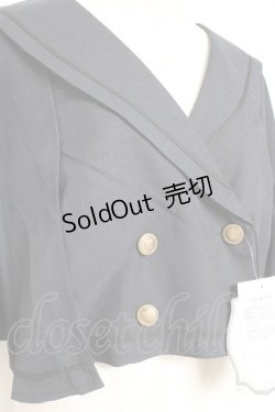 画像3: Kurumi Collaboration / TT*KRMセーラーケープ M 濃紺 Y-26-01-12-104-LO-JA-SZ-ZY