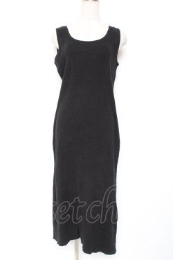 画像1: INGEBORG / ニットノースリーブワンピース  黒 Y-26-01-12-106-LO-OP-SZ-ZY