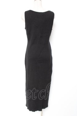 画像3: INGEBORG / ニットノースリーブワンピース  黒 Y-26-01-12-106-LO-OP-SZ-ZY