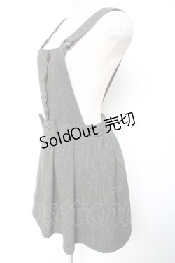 画像2: Ank Rouge / ウールジャンパースカート  グレー Y-26-01-12-110-CA-OP-AS-ZT406