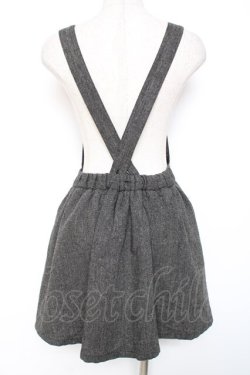 画像3: Ank Rouge / ウールジャンパースカート  グレー Y-26-01-12-110-CA-OP-AS-ZY