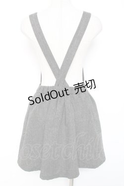 画像3: Ank Rouge / ウールジャンパースカート  グレー Y-26-01-12-110-CA-OP-AS-ZT406