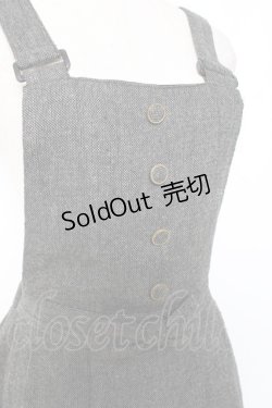 画像4: Ank Rouge / ウールジャンパースカート  グレー Y-26-01-12-110-CA-OP-AS-ZT406