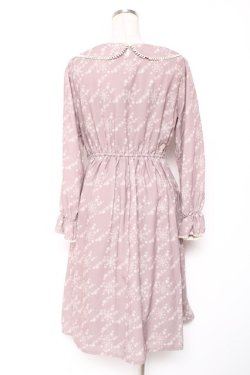 画像2: Fi.n.t / スノー千鳥柄ワンピース F ピンク Y-26-01-12-113-CA-OP-SZ-ZY