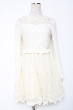 画像1: LIZ LISA / ドッキングワンピース  オフ Y-26-01-12-114-LO-OP-AS-ZY