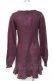 画像2: axes femme / バイカラーフリル使いプルオーバー  パープル Y-26-01-12-121-AX-TO-SZ-ZY (2)