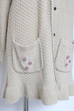 画像3: axes femme / ニットカーデ M 生成り Y-26-01-12-122-AX-TO-SZ-ZY