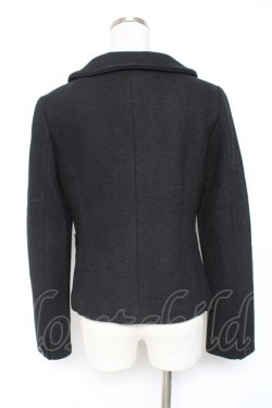 画像2: axes femme / ショートコート  黒 Y-26-01-12-126-AX-CO-AS-ZY