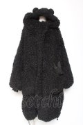 PUNK RAVE / くま耳ボアコート F ブラック Y-26-01-12-130-PU-CO-SZ-ZY