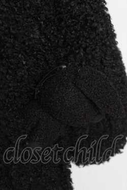 画像5: PUNK RAVE / くま耳ボアコート F ブラック Y-26-01-12-130-PU-CO-SZ-ZY