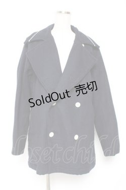 画像1: MILKBOY / 襟付きコート  紺 Y-26-01-12-131-MB-CO-AS-ZY