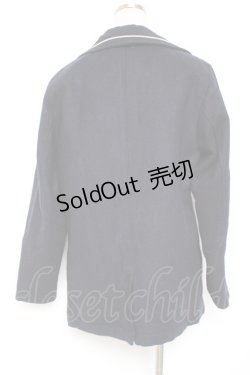 画像2: MILKBOY / 襟付きコート  紺 Y-26-01-12-131-MB-CO-AS-ZY