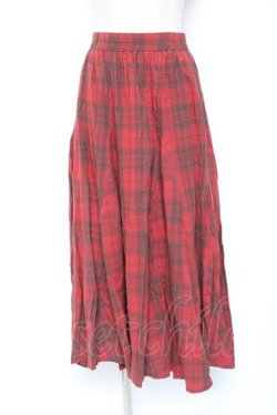 画像1: axes femme / 12枚はぎスカート F 赤 Y-26-01-12-132-AX-SK-SZ-ZY