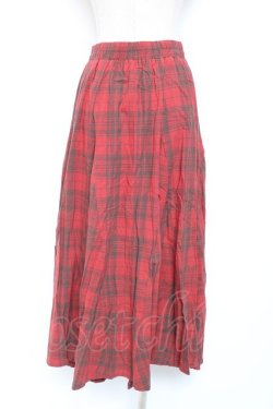 画像2: axes femme / 12枚はぎスカート F 赤 Y-26-01-12-132-AX-SK-SZ-ZY