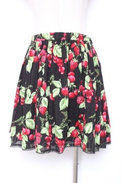 画像2: MILK / CHERRY gardenスカート  ブラック Y-26-01-12-133-ML-SK-SZ-ZY