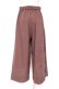 画像2: axes femme / チェック切替ワイドパンツ  茶 Y-26-01-12-140-AX-PA-SZ-ZY (2)