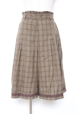 画像1: axes femme / プリーツスカート  ベージュ Y-26-01-12-141-AX-SK-SZ-ZY