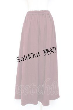 画像2: axes femme / 連釦デザインフレアパンツ M ワイン Y-26-01-12-142-AX-PA-SZ-ZS