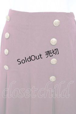 画像3: axes femme / 連釦デザインフレアパンツ M ワイン Y-26-01-12-142-AX-PA-SZ-ZS