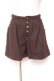画像1: axes femme / キュロット M 茶 Y-26-01-12-151-AX-PA-SZ-ZY (1)