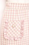 画像3: Ank Rouge /ギンガムツイードスカート M ピンク Y-26-01-12-154-CA-SK-SZ-ZT637 (3)