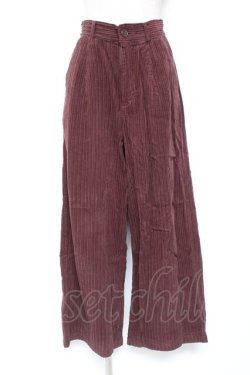 画像1: Fi.n.t / コーデュロイパンツ  ブラウン Y-26-01-12-157-CA-PA-SZ-ZY