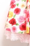 画像3: Angelic Pretty / ドレッシーローズスカート  白 Y-26-01-12-166-AP-SK-SZ-ZI (3)
