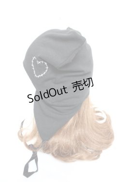 画像2: ACDC RAG / WING HEART ネコミミハット  黒 Y-26-01-12-022-PU-AC-SZ-ZY