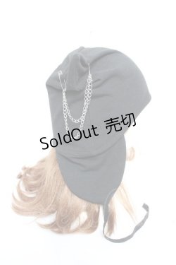 画像4: ACDC RAG / WING HEART ネコミミハット  黒 Y-26-01-12-022-PU-AC-SZ-ZY