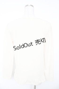 画像2: axes femme / フロントリボンニットソー  生成り Y-26-01-12-031-AX-TO-SZ-ZY