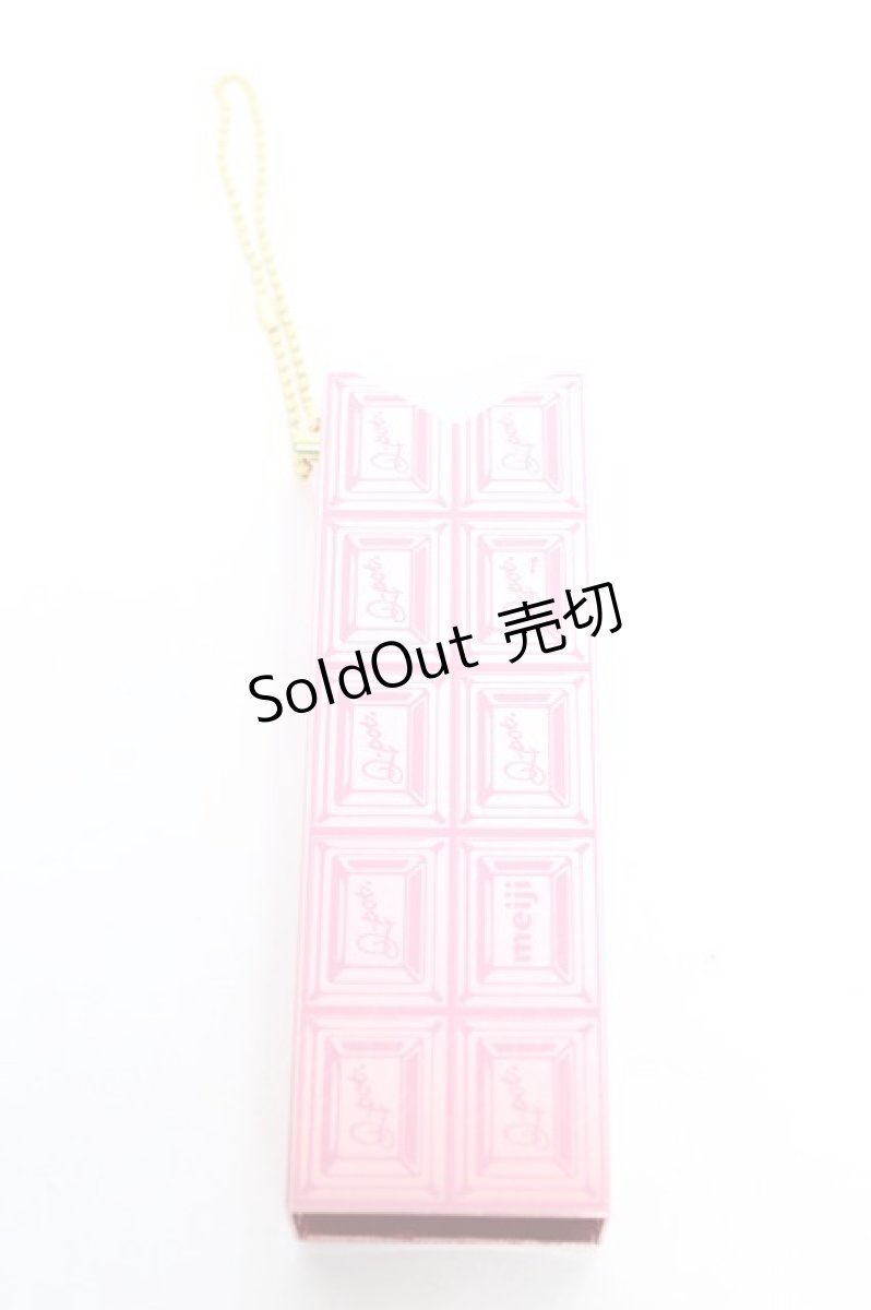 画像1: Q-pot. / Q-pot.デザイン 明治ミルチ限定スティックパックケース  ピンク Y-26-01-12-004-QP-ZA-SZ-ZT445-F008 (1)