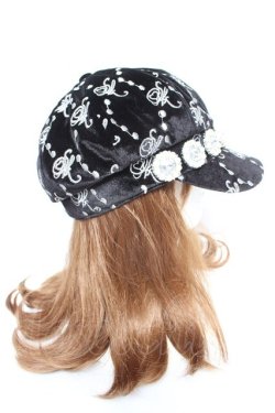 画像4: Swankiss / SX SK velour cas  黒 Y-26-01-16-040-CA-AC-SZ-ZY