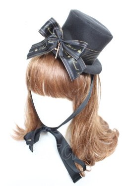 画像1: Amavel / Vampire Nightmareミニハット  黒 Y-26-01-16-044-CA-AC-SZ-ZY