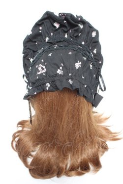 画像3: BABY, THE STARS SHINE BRIGHT / Lovely Sweet Room ボンネット  黒 Y-26-01-16-045-BA-AC-SZ-ZY