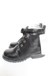 画像2: axes femme / レースアップリボンブーツ L 黒Y-26-01-16-052-AX-SH-SZ-ZTK029 (2)