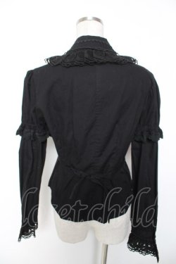 画像2: BABY, THE STARS SHINE BRIGHT / ハートハートブラウス  黒 Y-26-01-16-053-BA-BL-SZ-ZY