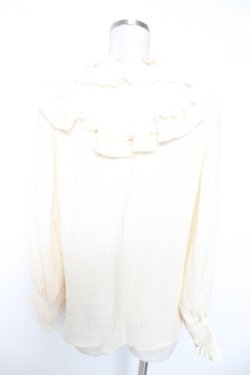 画像2: axes femme kawaii / クラシカルドールブラウス M 生成り Y-26-01-16-056-AX-BL-SZ-ZY