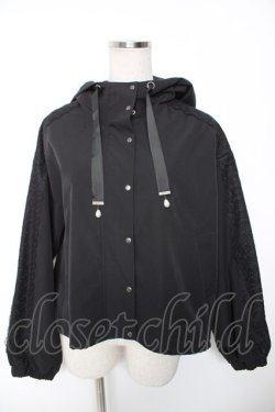 画像1: axes femme / 【選べる2丈】撥水加工マウンテンパーカー M 黒 Y-26-01-16-066-AX-JA-SZ-ZY