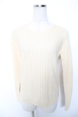 画像1: axes femme / バックリボンニット M 生成り Y-26-01-16-082-AX-TO-SZ-ZT629 (1)
