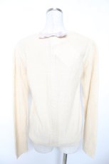 画像2: axes femme / バックリボンニット M 生成り Y-26-01-16-082-AX-TO-SZ-ZT629 (2)