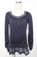 画像1: axes femme / ストラップ付きインナー M 紺 Y-26-01-16-088-AX-TO-SZ-ZS (1)