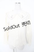 F i.n.t / 単色ローズブーケ刺繍ブラウス F アイボリー Y-26-01-16-097-CA-BL-SZ-ZY