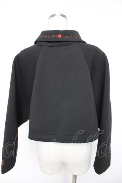 画像2: Maison de FLEUR / 女王/ケープ/Disney VILLAINS /Maison de FLEUR Collection F ブラック Y-26-01-16-112-LO-JA-SZ-ZY