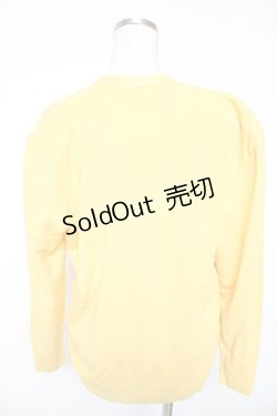画像2: INGEBORG / 王冠ボタンカーディガン  イエロー Y-26-01-16-114-LO-TO-SZ-ZS