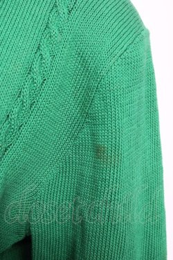 画像3: INGEBORG / エンブレムワッペン付きカーディガン  グリーン Y-26-01-16-116-LO-TO-SZ-ZY