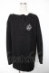 画像1: NieR Clothing / 刺繍ロングニット L 黒 Y-26-01-16-133-PU-TO-SZ-ZY (1)