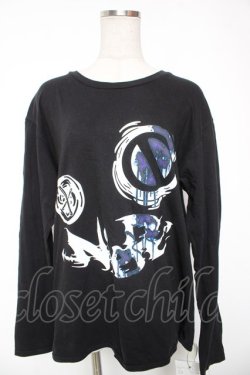 画像1: NieR Clothing / プリントロンT L 黒 Y-26-01-16-134-PU-TS-SZ-ZY